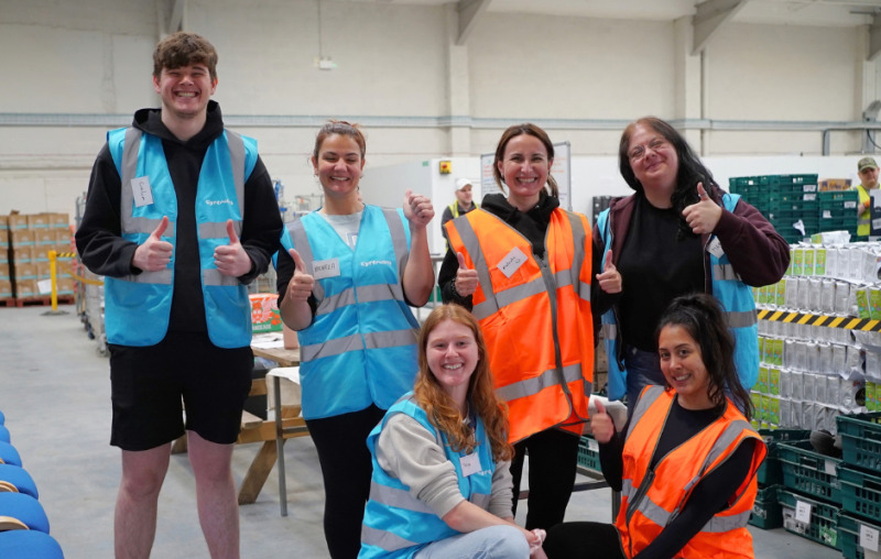 Trainline volunteers